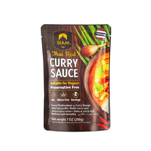 Red Curry Sauce 200g - deSIAMCuisine (Thailand) Co Ltd